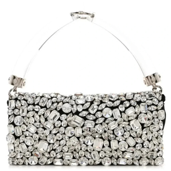 SAINT LAURENT JEWELED CLUTCH - Picture 2 of 13